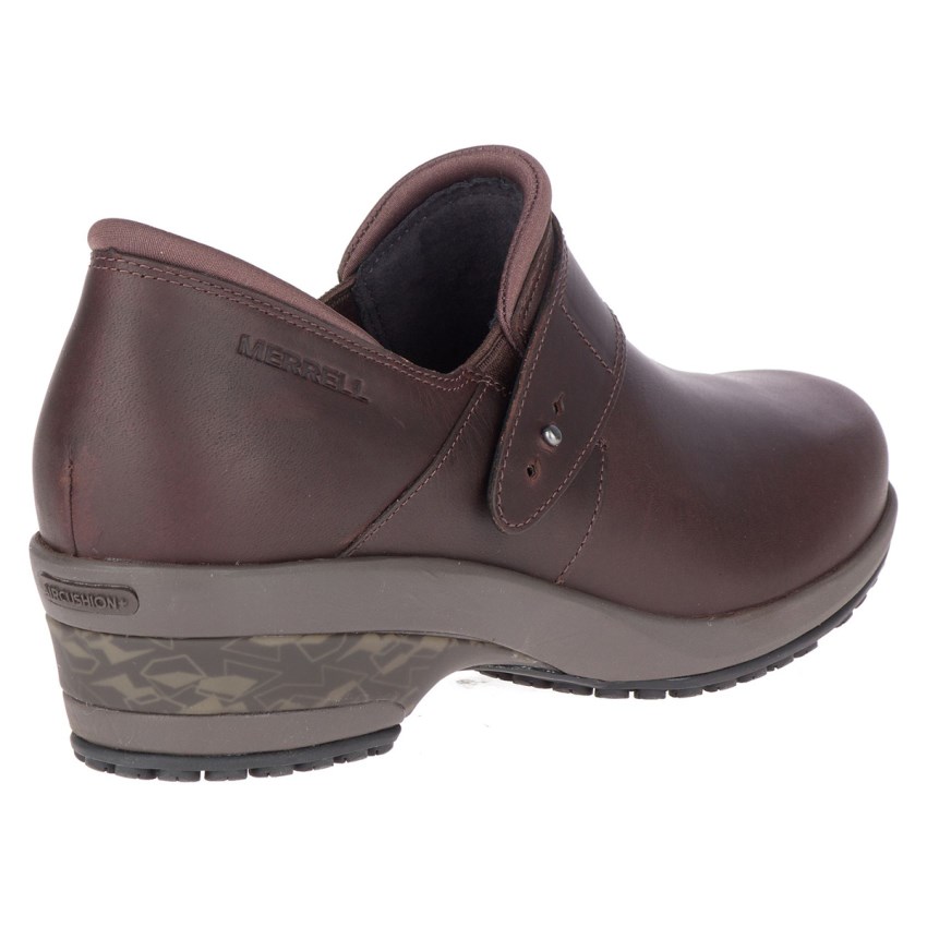 Chaussure de Securite Merrell Valetta PRO Moc Chocolat Femme | B.P.BKQK